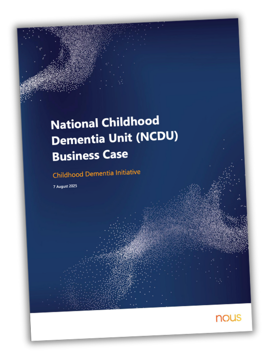 National Childhood Dementia Unit Business Case Report thumbnail