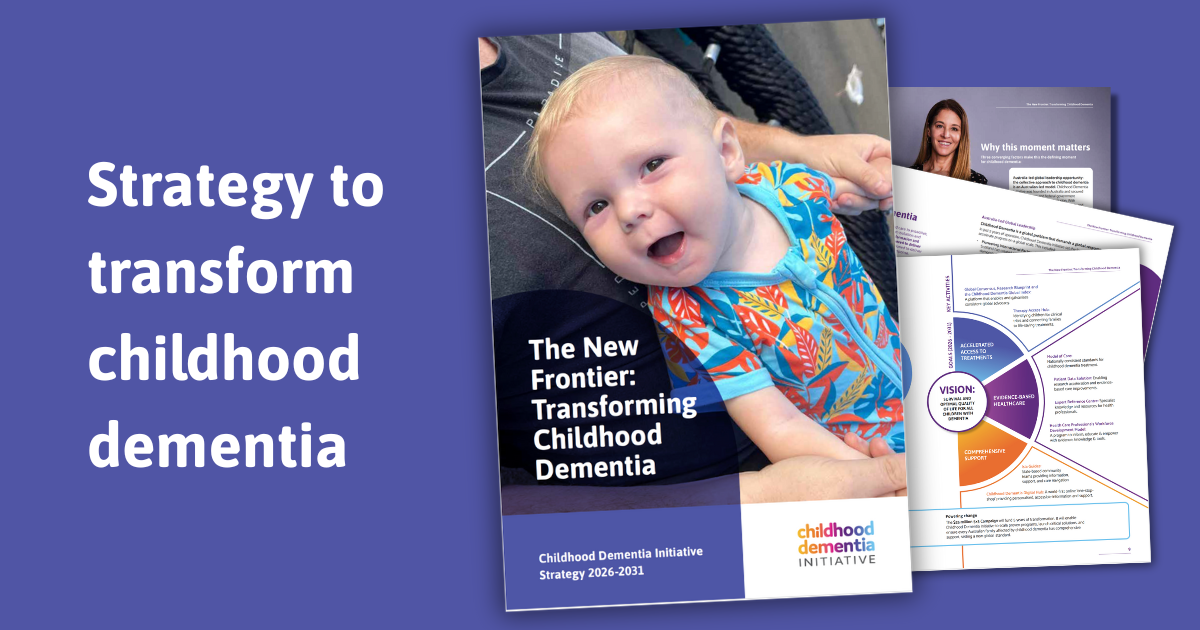 Childhood Dementia Initiative 5 year strategy